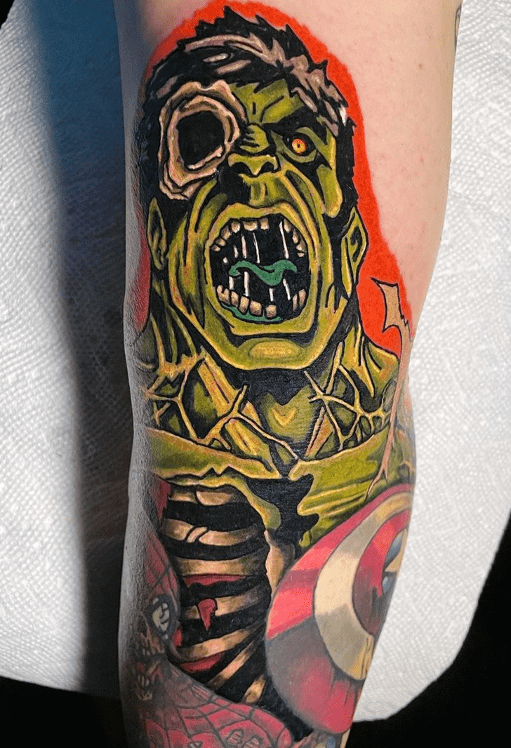 Hulk Tattoo Photo