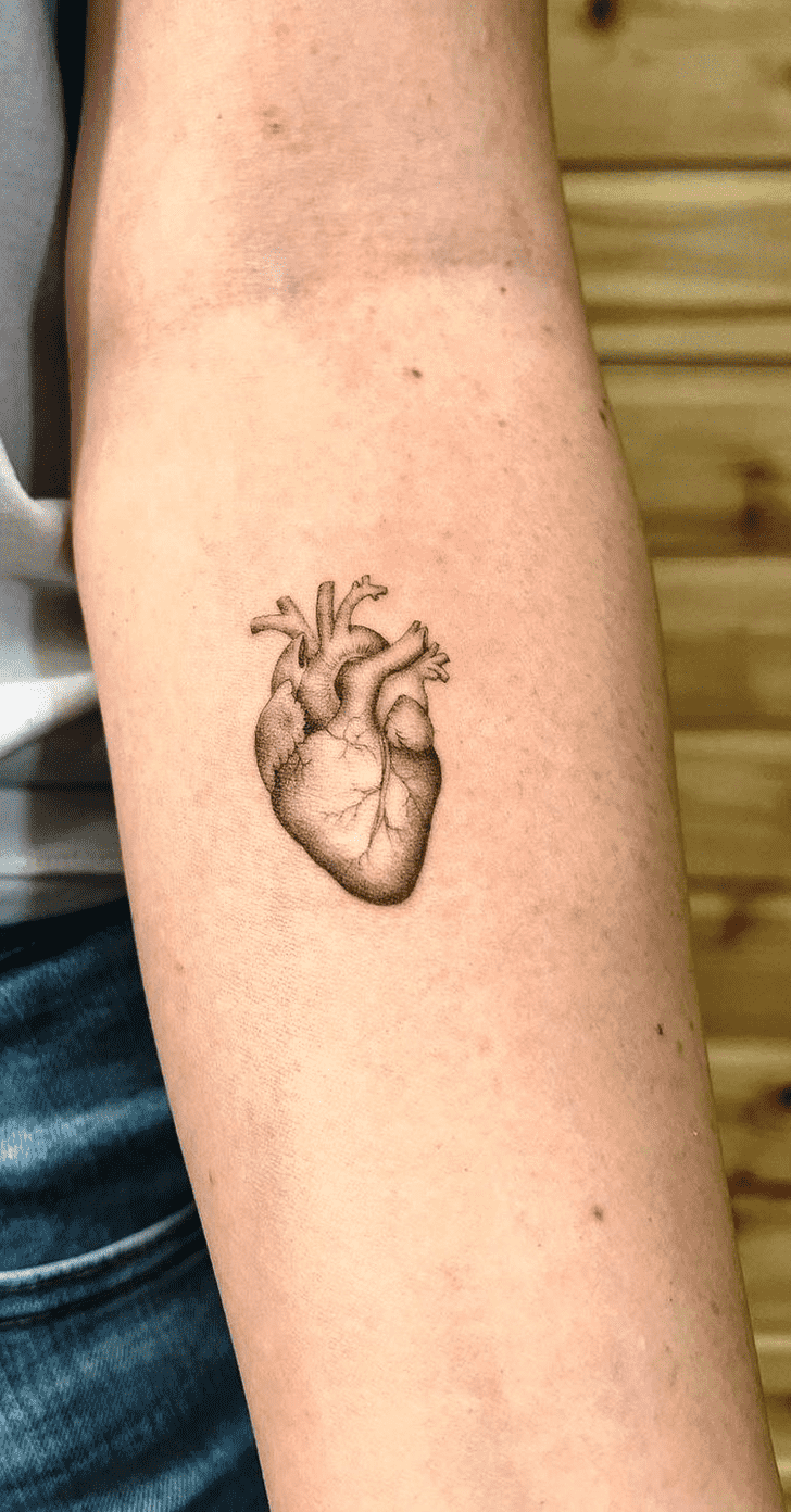 Human Heart Tattoo Design Image