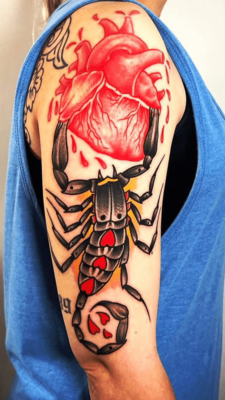 Human Heart Tattoo Photo