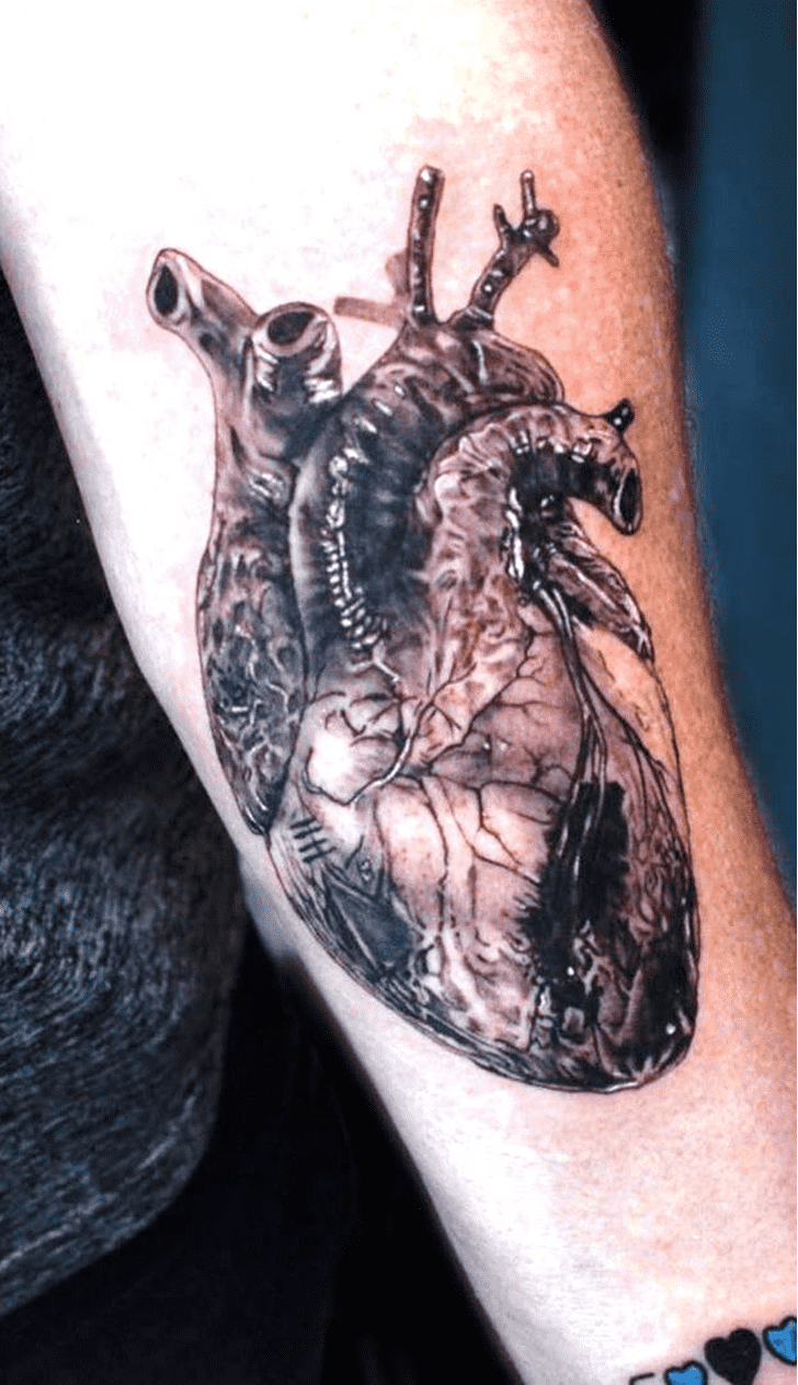 Human Heart Tattoo Photo