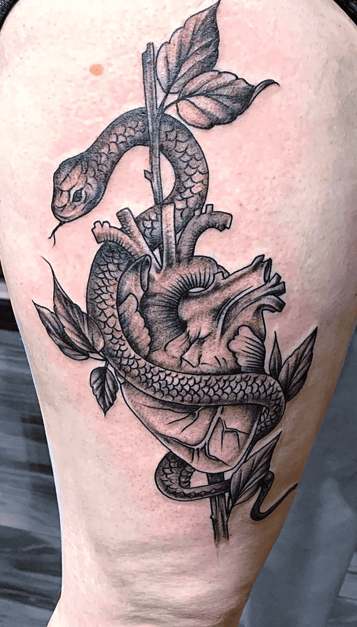 Human Heart Tattoo Photos