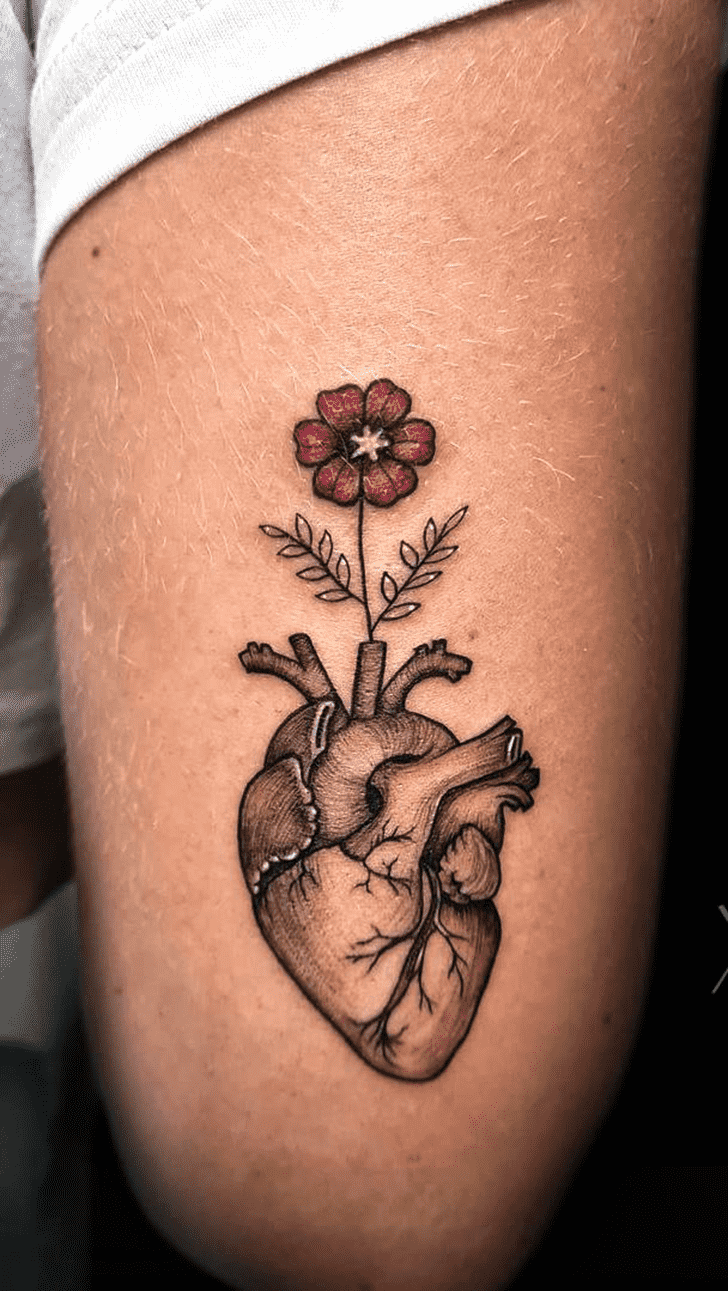 Human Heart Tattoo Ink