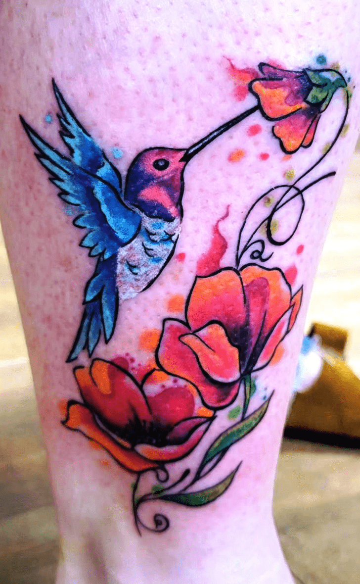 Hummingbird Tattoo Design Image