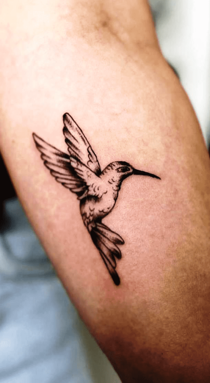 Hummingbird Tattoo Figure