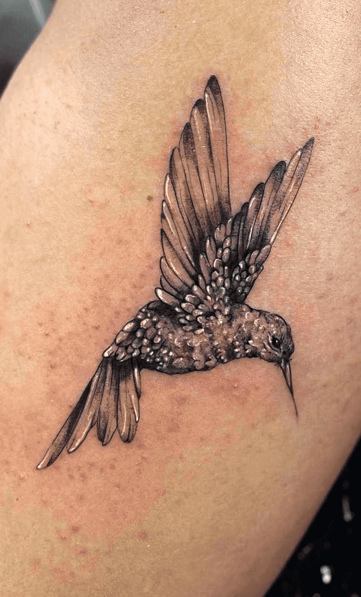 Hummingbird Tattoo Portrait