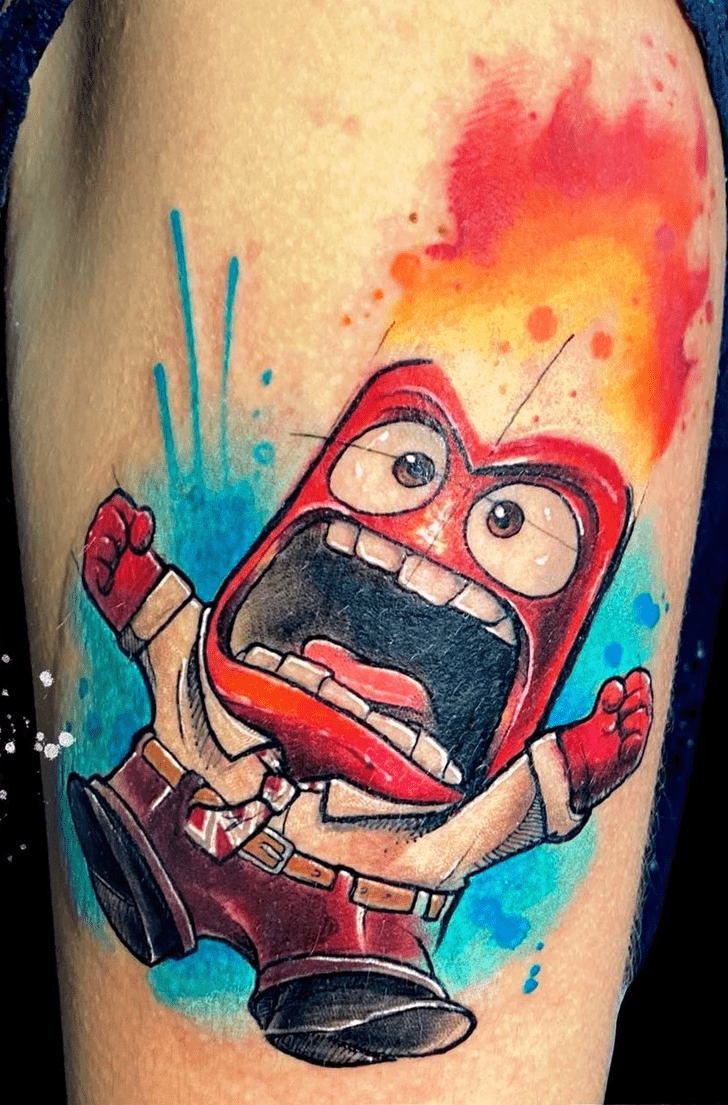 Inside Out Tattoo Portrait