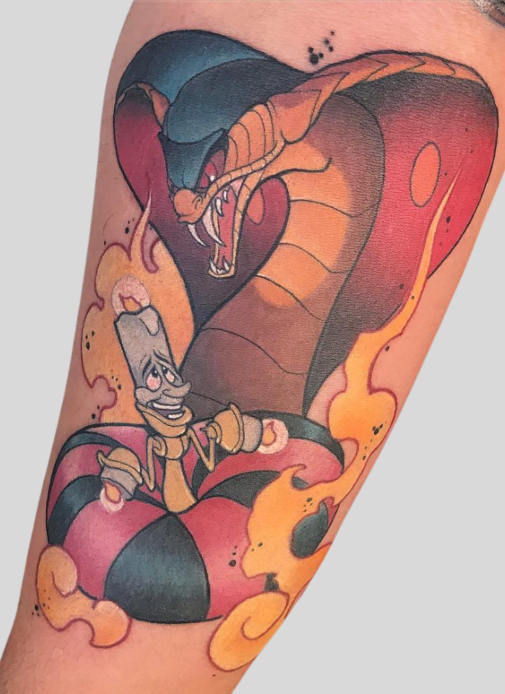 Jafar Tattoo Figure