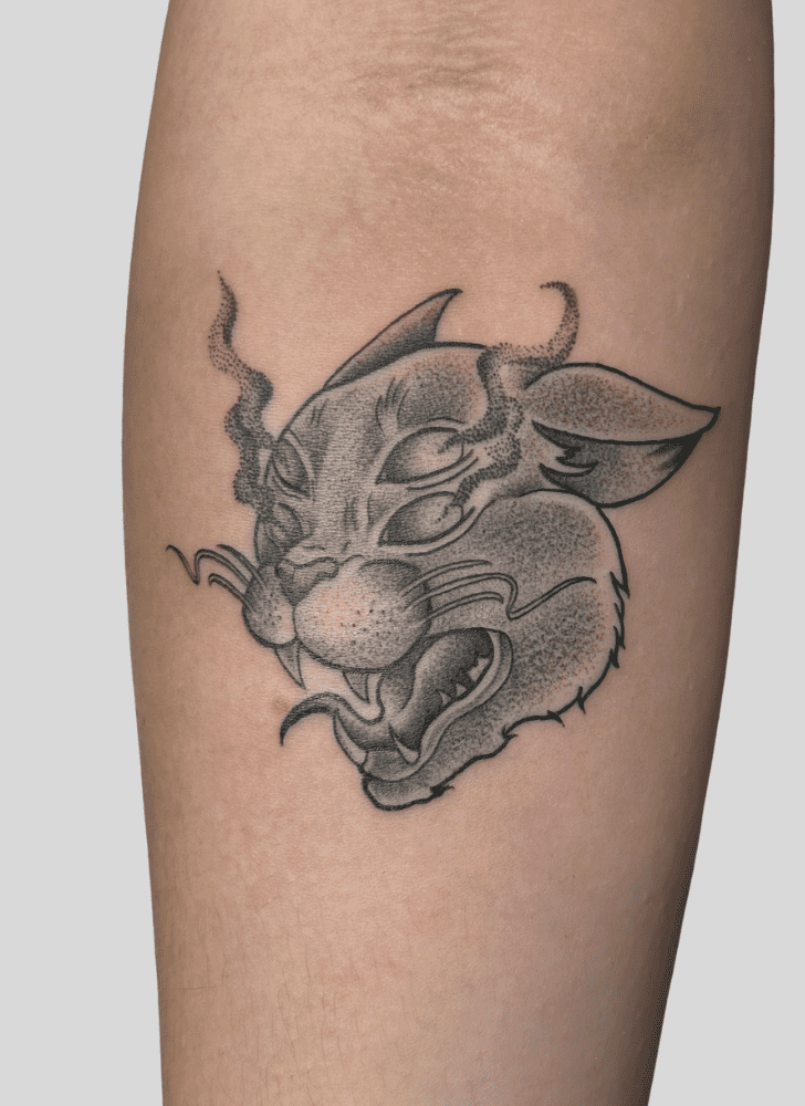 Jaguar Tattoo Portrait