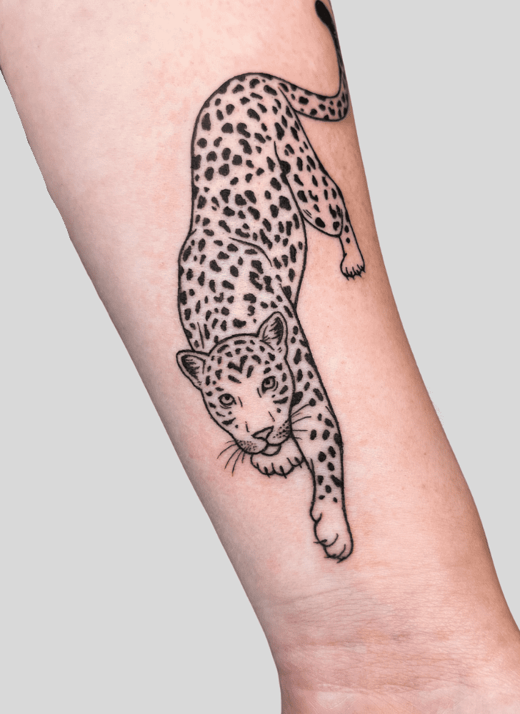 Jaguar Tattoo Shot