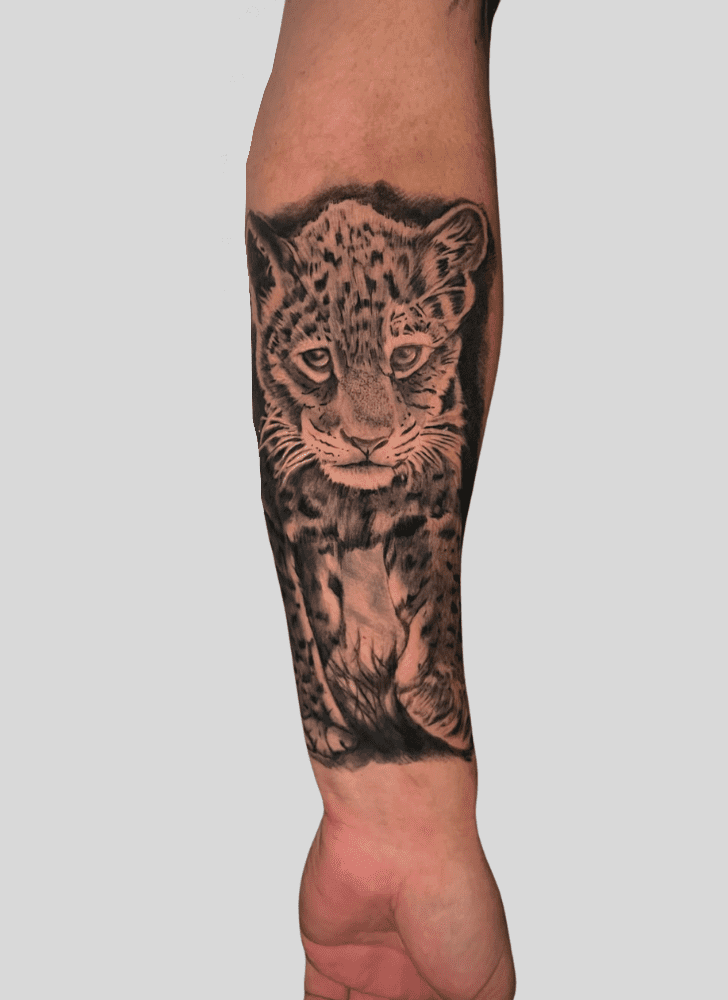 Jaguar Tattoo Figure