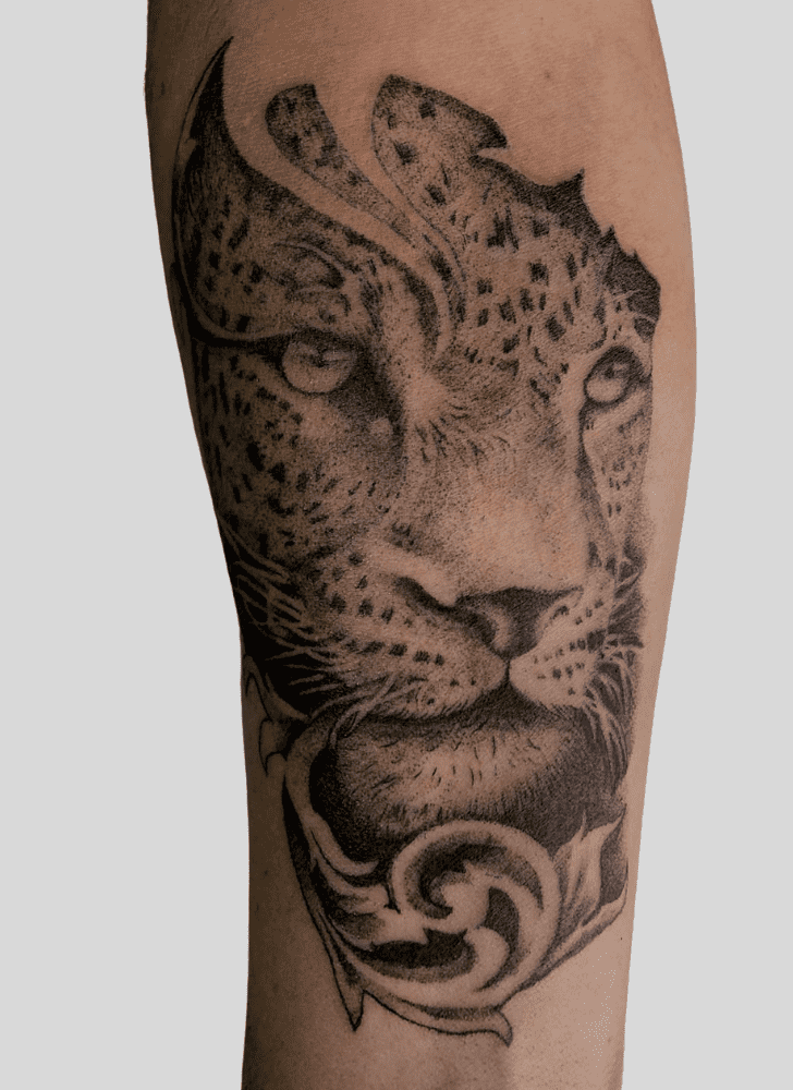 Jaguar Tattoo Shot