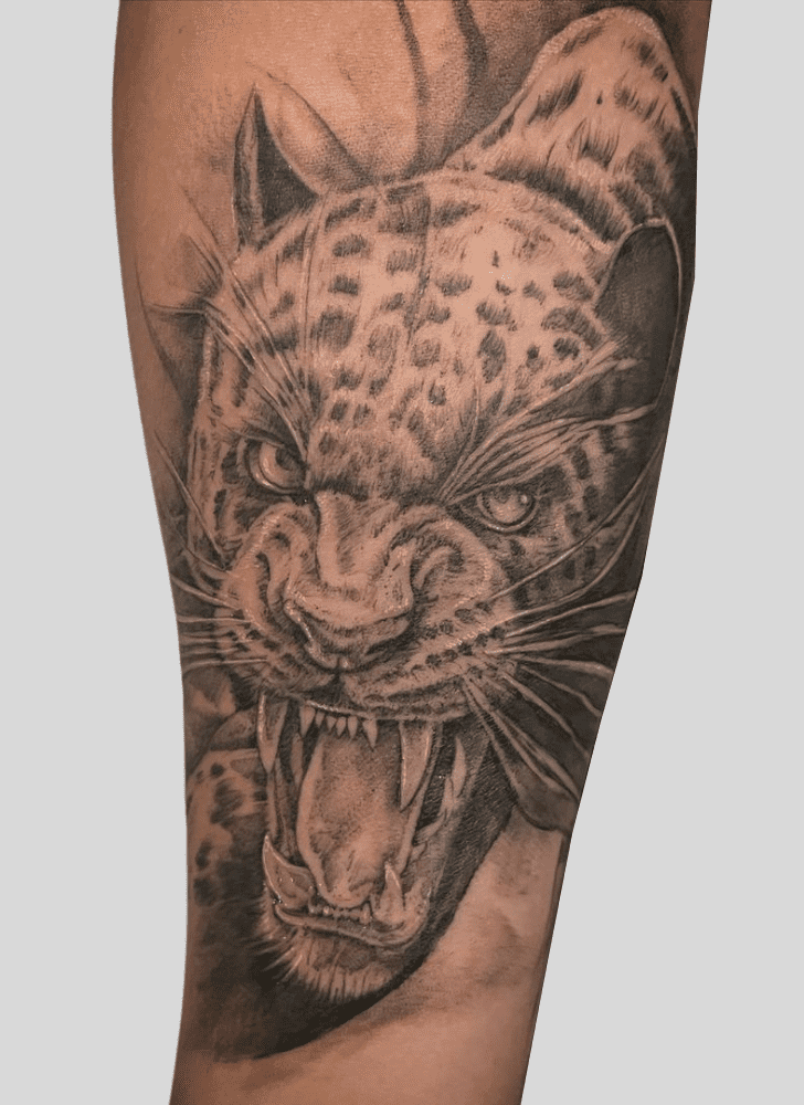 Jaguar Tattoo Shot