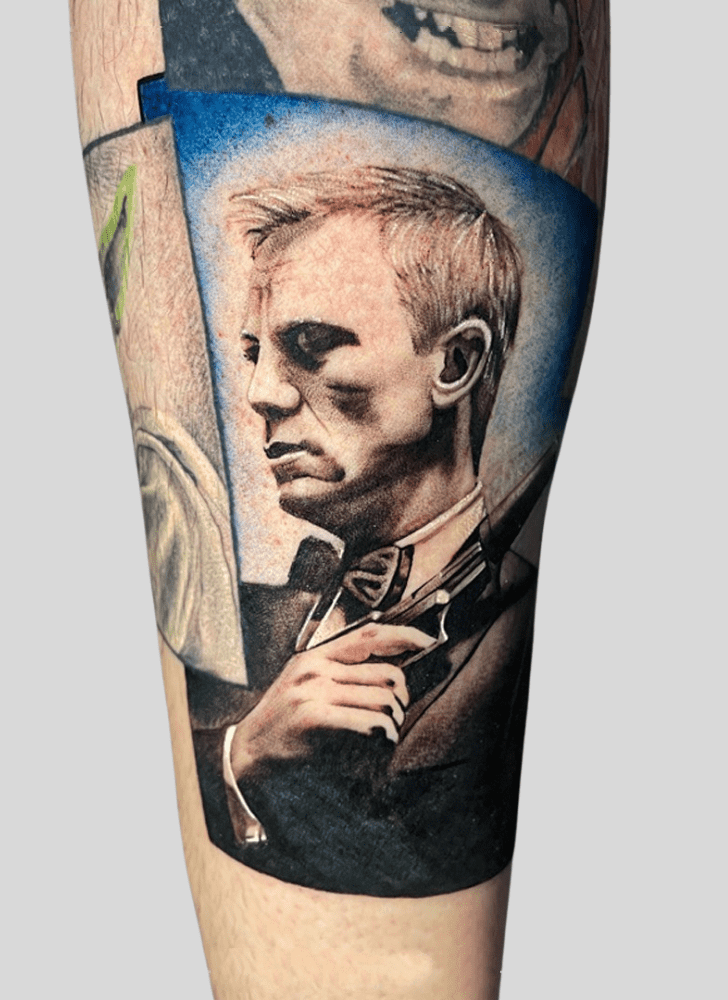 James Bond Tattoo Photograph