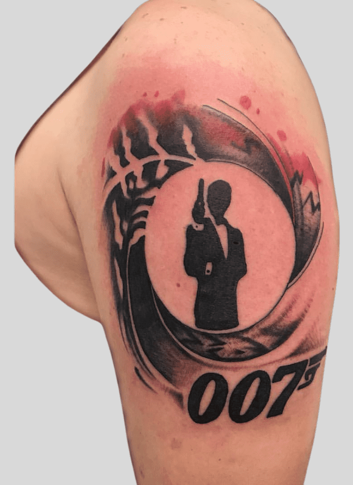 James Bond Tattoo Picture