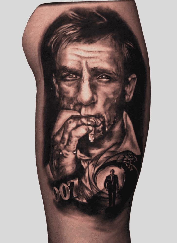 James Bond Tattoo Picture