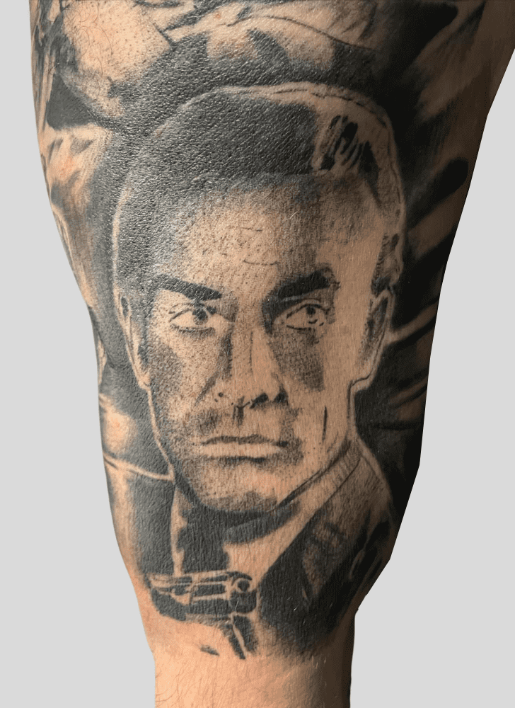 James Bond Tattoo Portrait