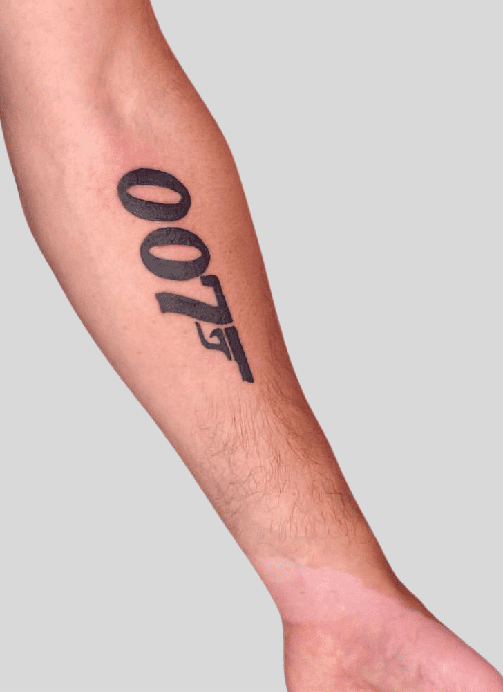 James Bond Tattoo Picture