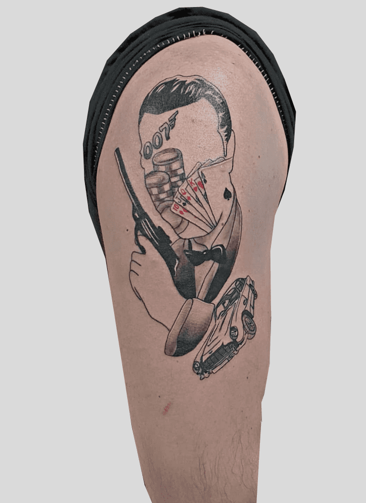 James Bond Tattoo Snapshot