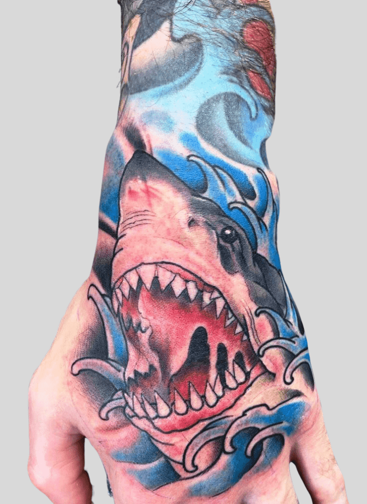 Jaws Tattoo Snapshot