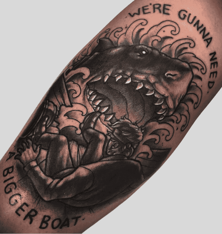 Jaws Tattoo Picture