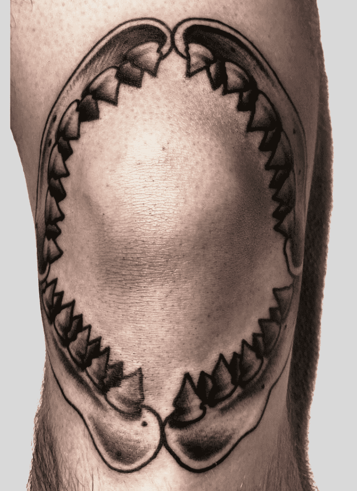 Jaws Tattoo Portrait