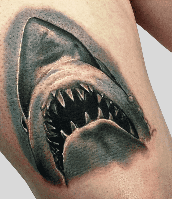 Jaws Tattoo Snapshot