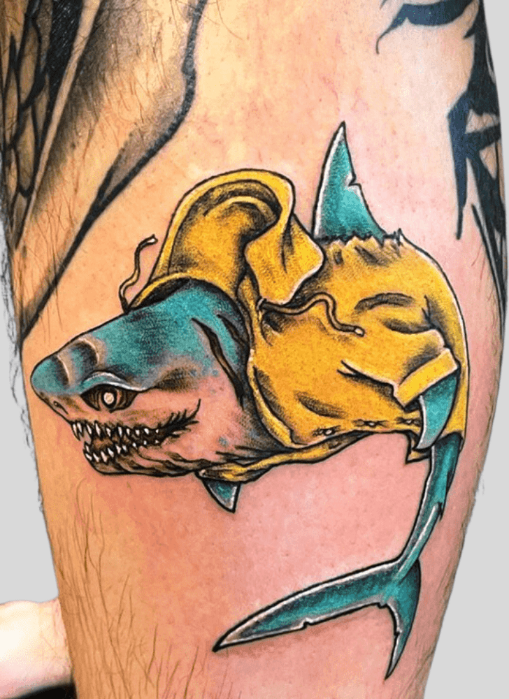 Jaws Tattoo Shot