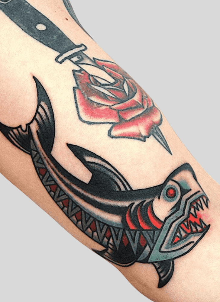 Jaws Tattoo Snapshot