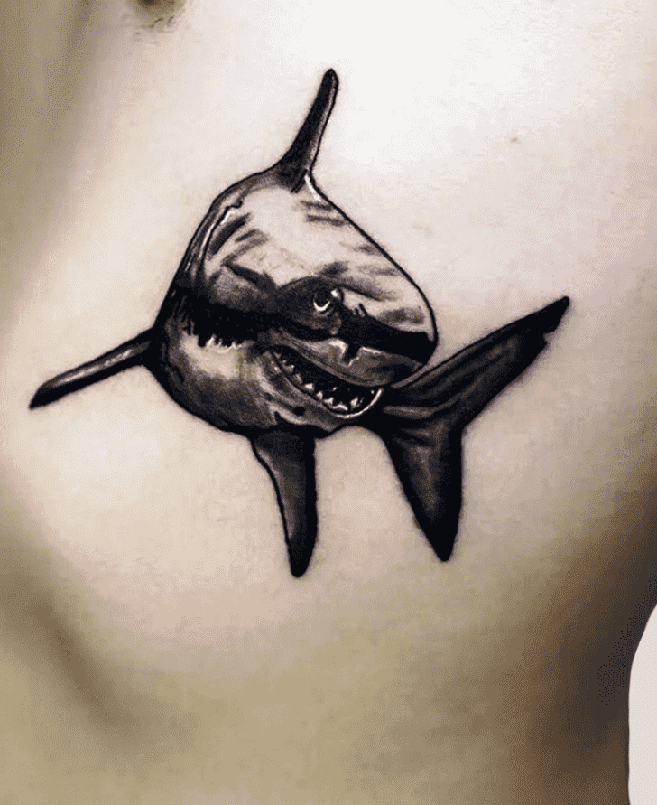 Jaws Tattoo Portrait