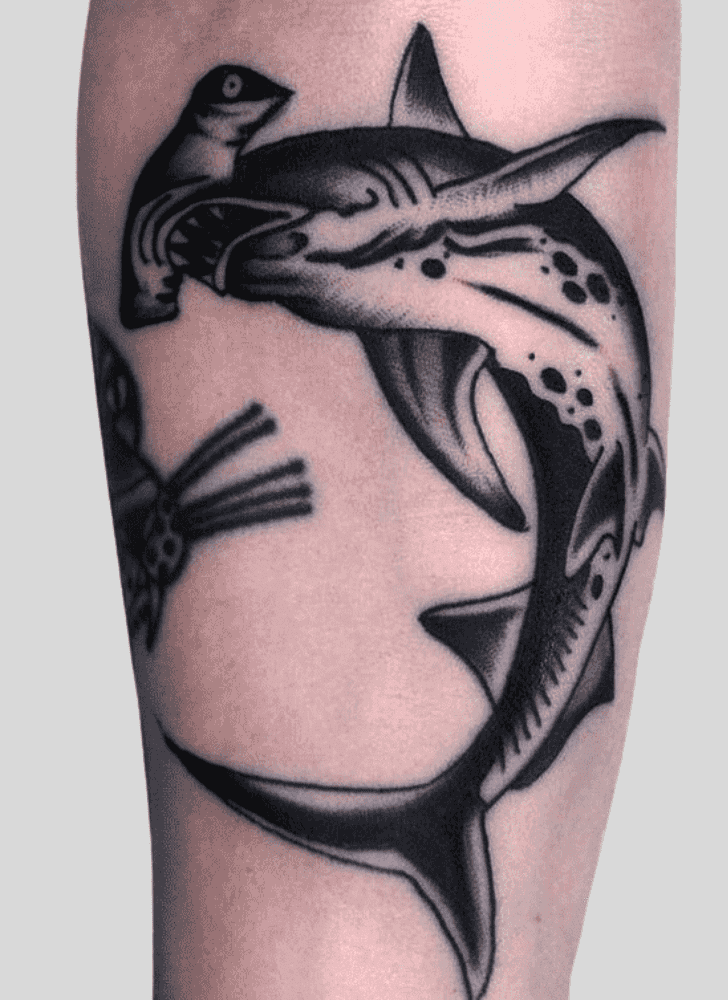 Jaws Tattoo Snapshot