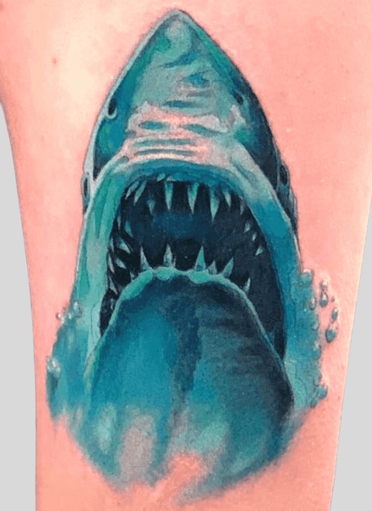 Jaws Tattoo Figure