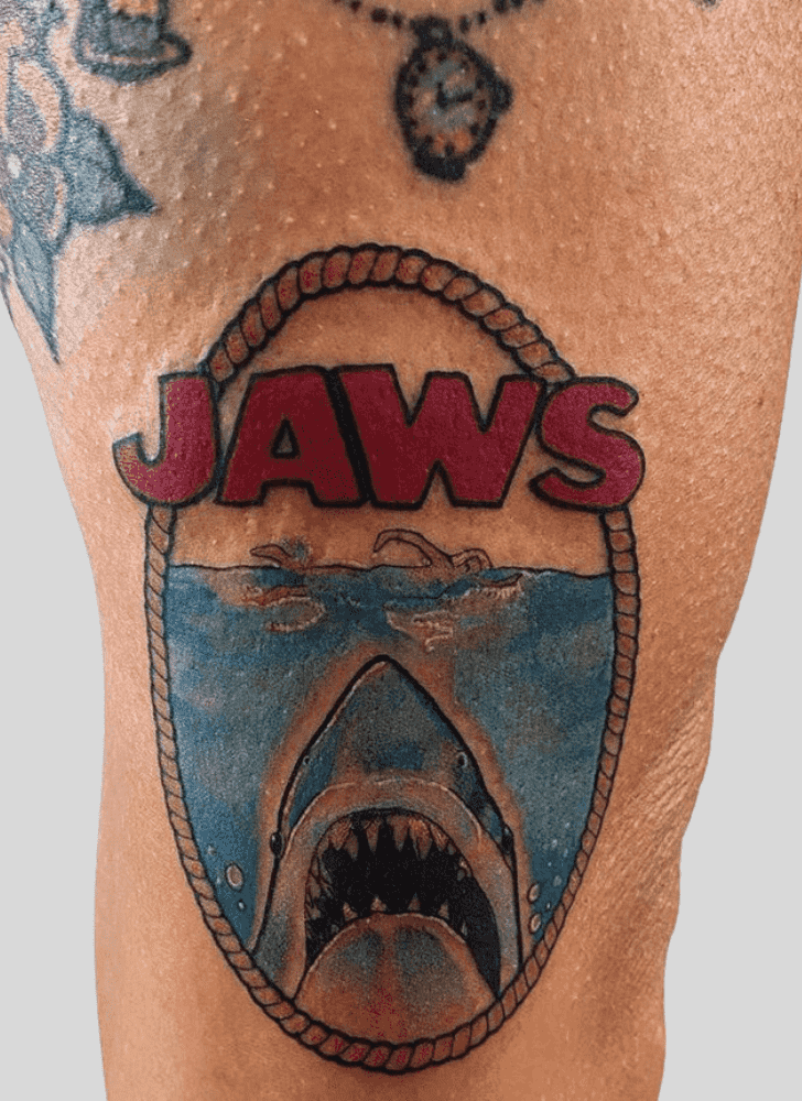 Jaws Tattoo Photograph