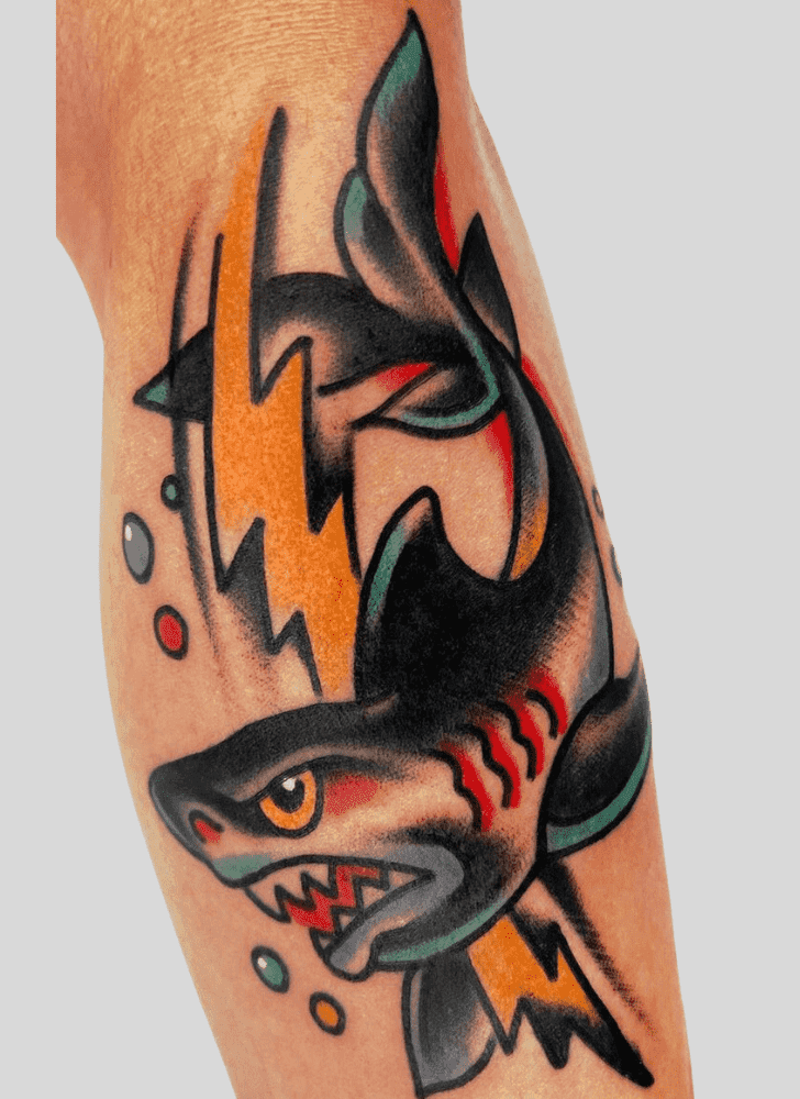 Jaws Tattoo Portrait