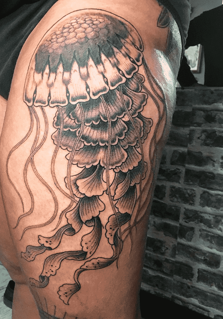 Jellyfish Tattoo Figure