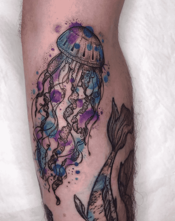 Jellyfish Tattoo Shot