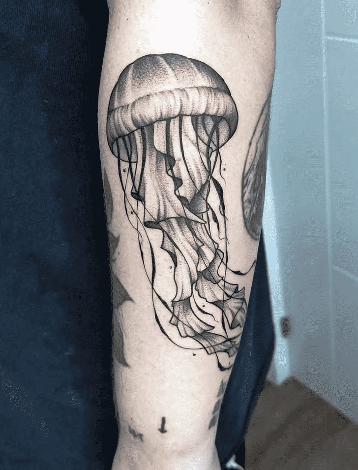 Jellyfish Tattoo Figure