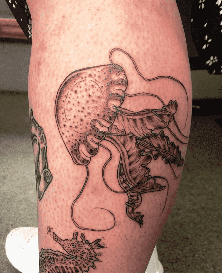 Jellyfish Tattoo Photograph