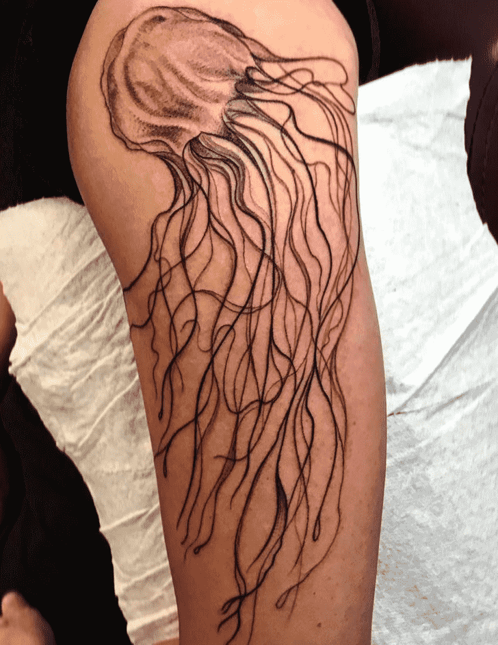 Jellyfish Tattoo Photograph