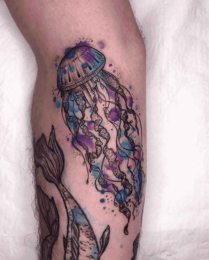 Jellyfish Tattoo Shot