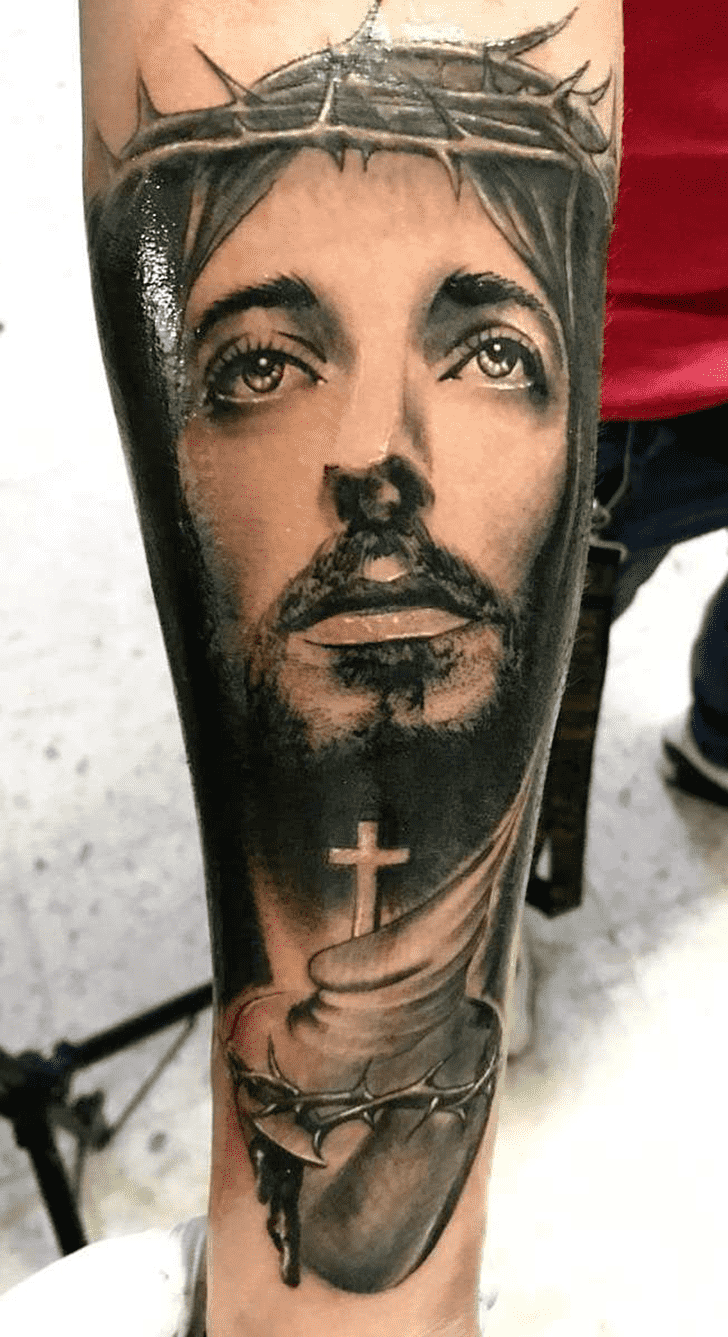 Jesus christ Tattoo Figure