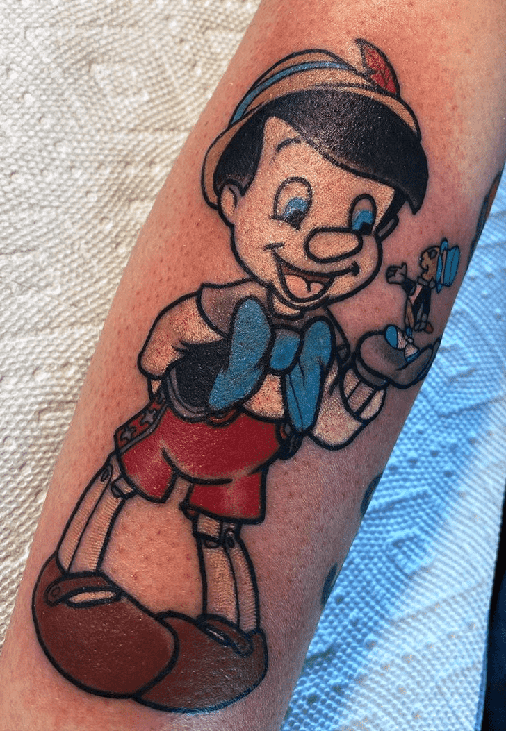 Jiminy Cricket Tattoo Picture