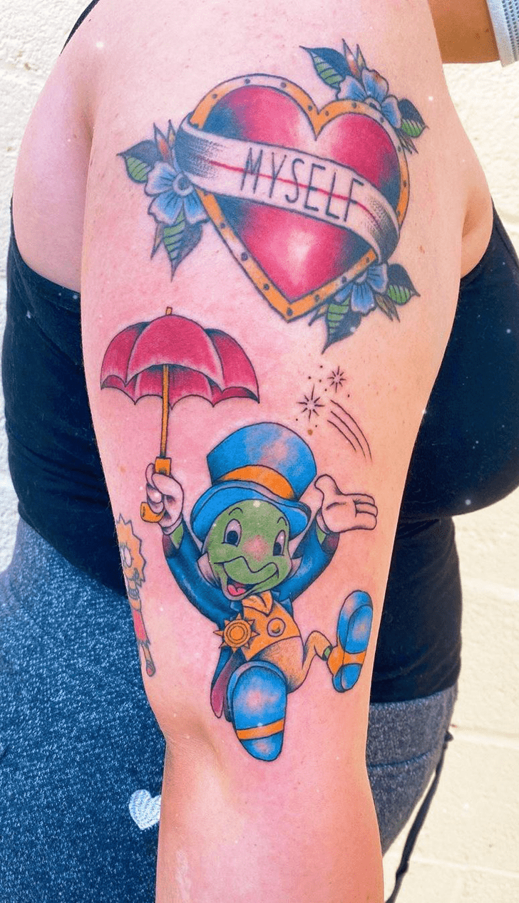 Jiminy Cricket Tattoo Photos