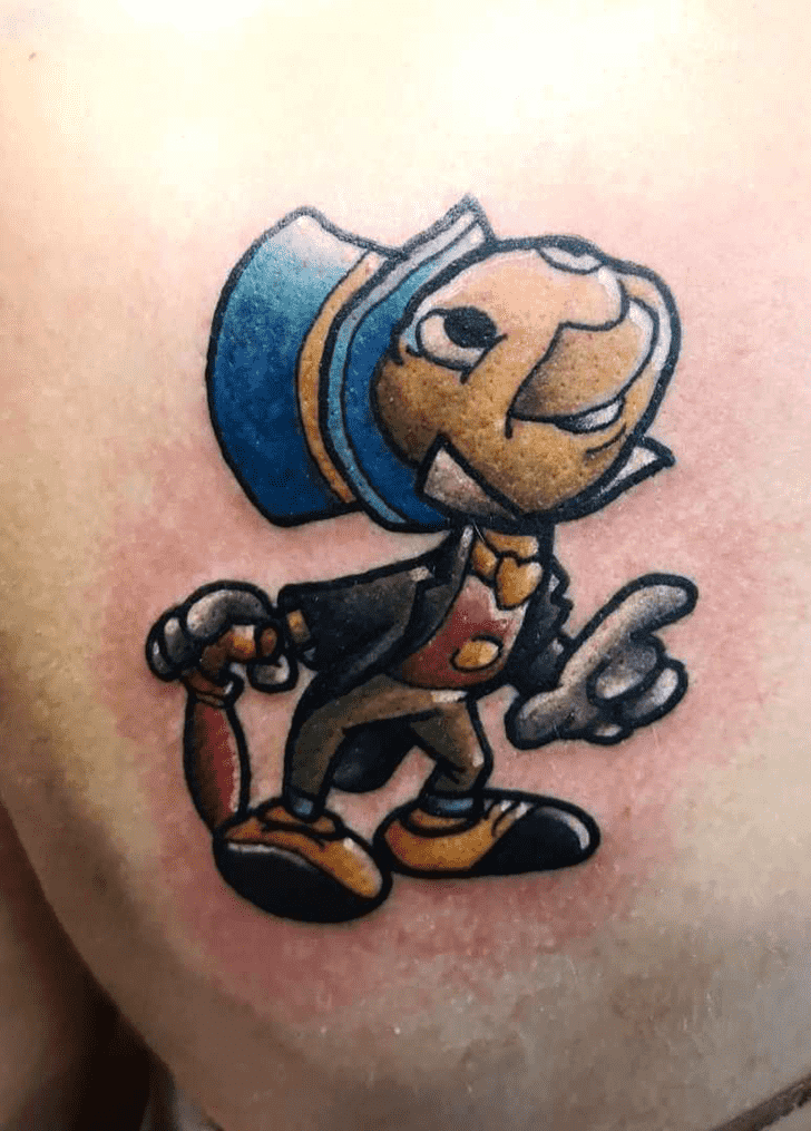 Jiminy Cricket Tattoo Ink