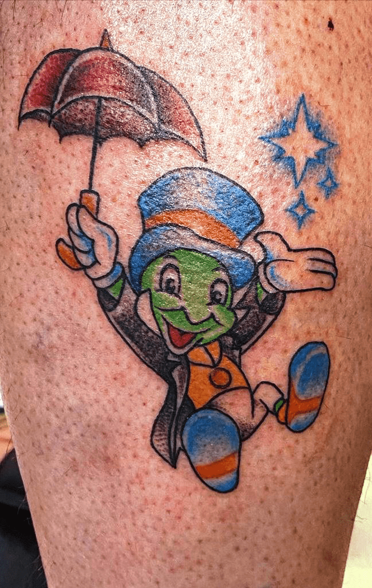 Jiminy Cricket Tattoo Photo