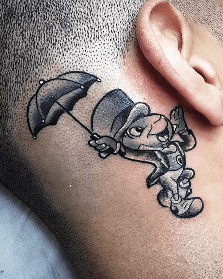 Jiminy Cricket Tattoo Shot