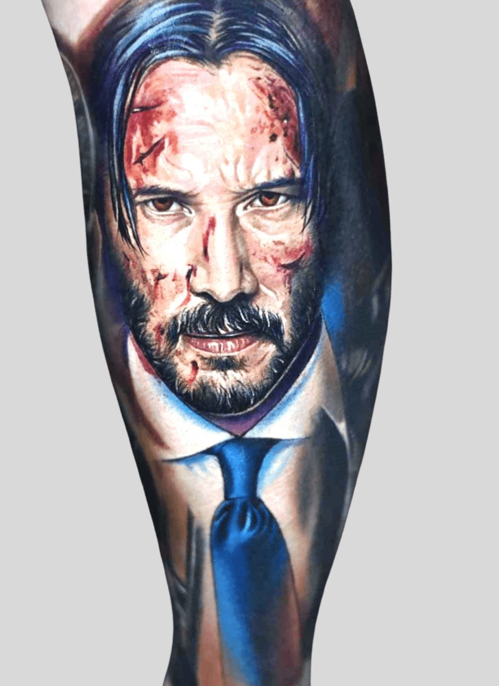 John Wick Tattoo Figure