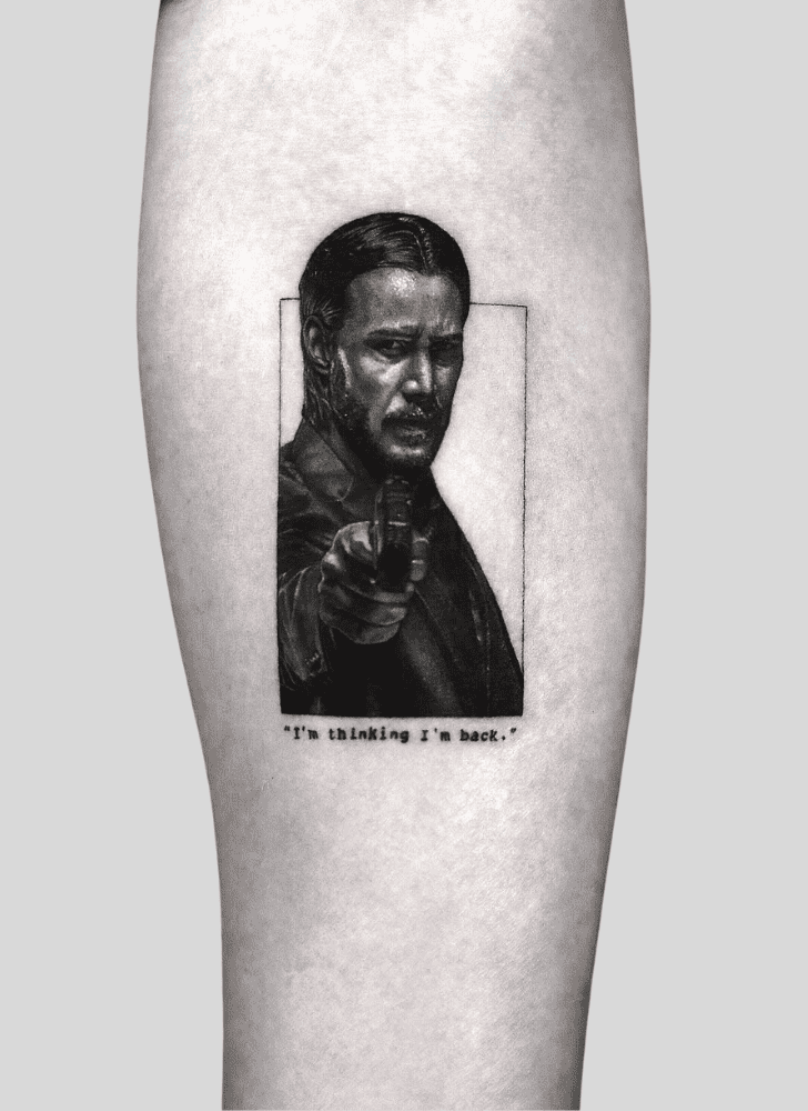 John Wick Tattoo Photograph