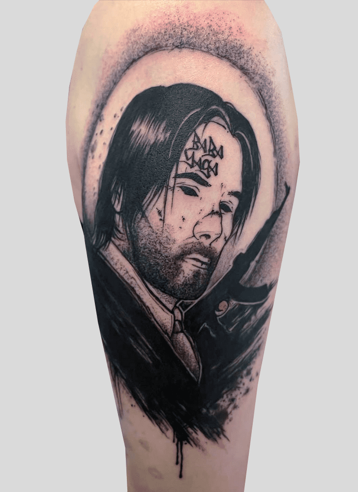 John Wick Tattoo Design Image