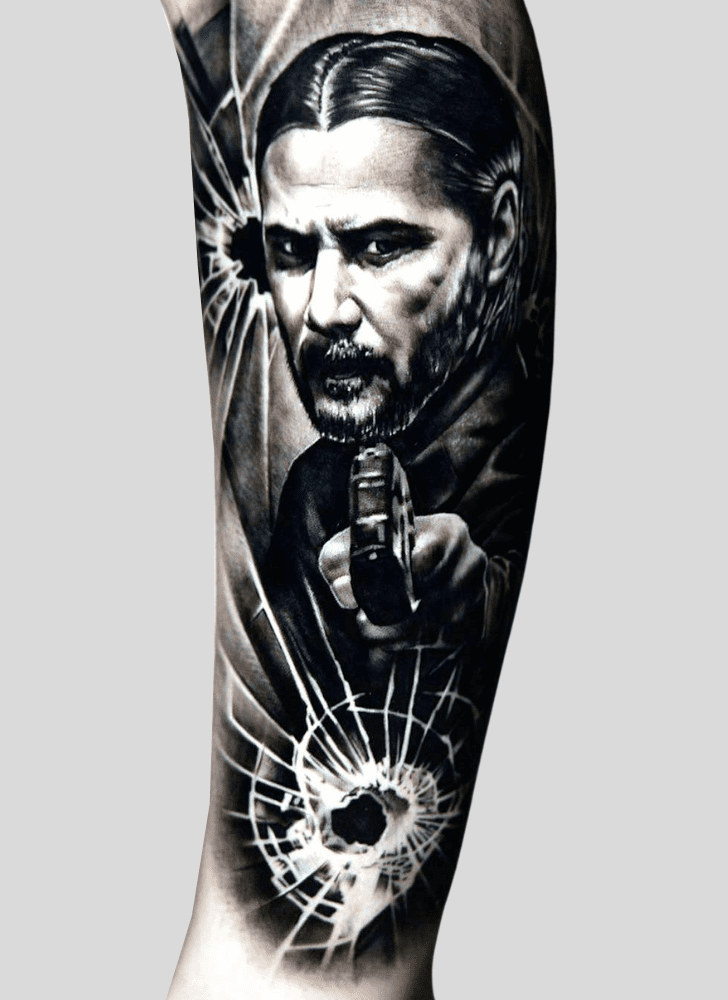 John Wick Tattoo Photograph