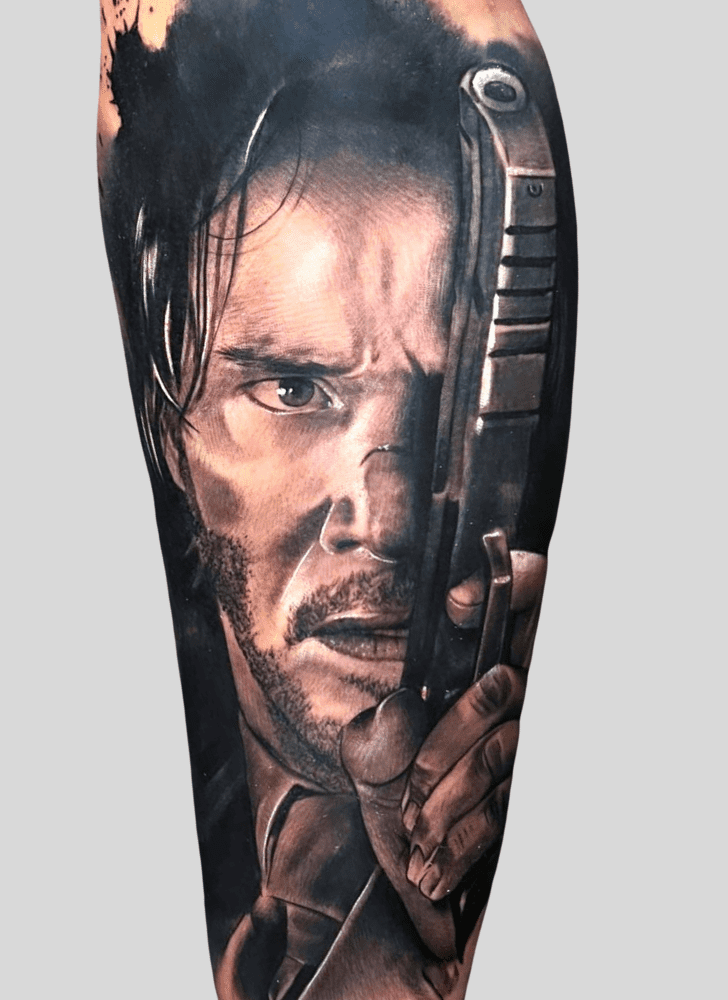 John Wick Tattoo Photograph